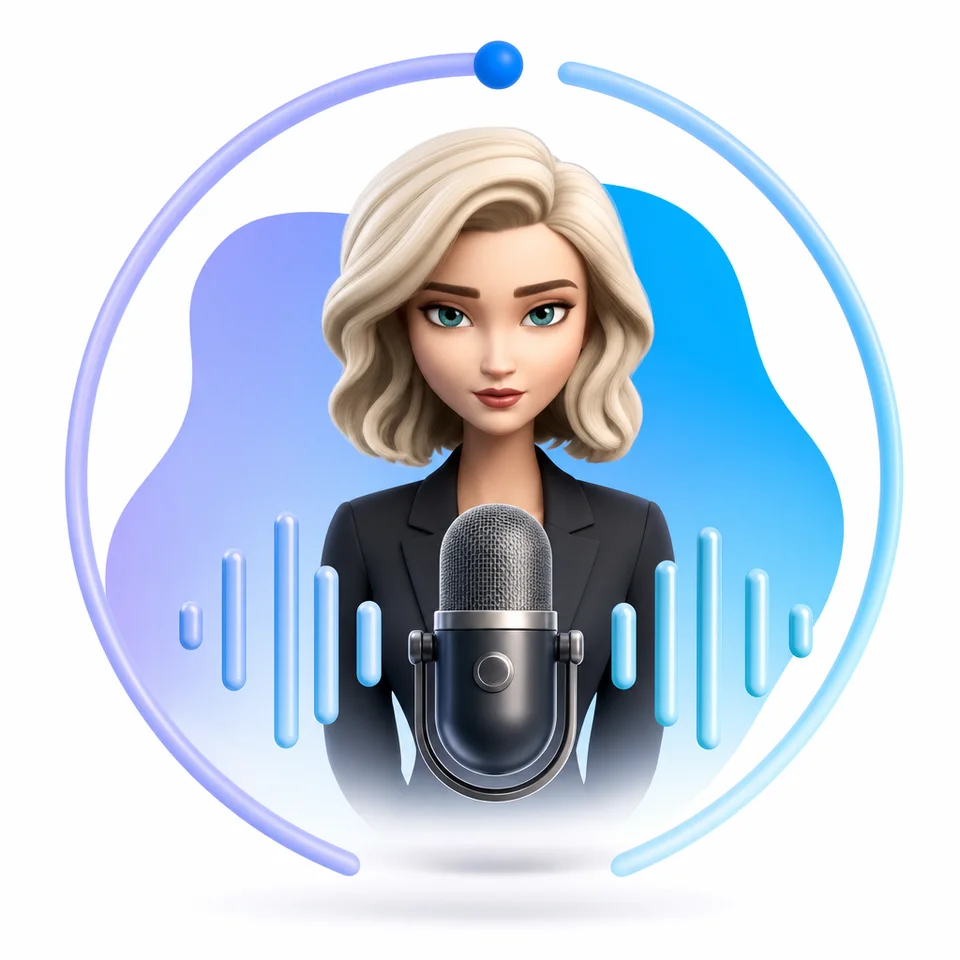 Stacy, the AI English tutor in the Fluently app